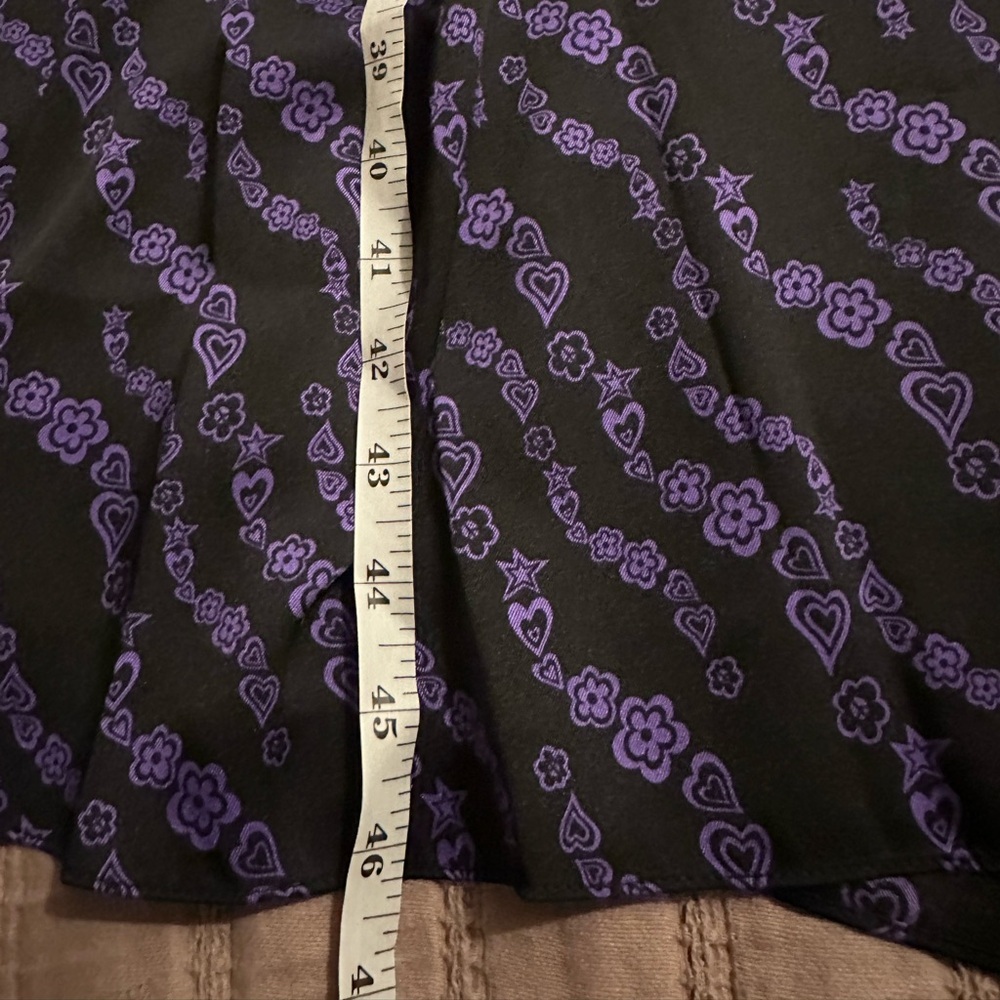 SANDRO
Thais Ruched Crossback
A-Line Midi Dress  in Black/Purple - Picture 15 of 17
